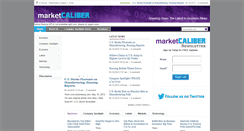 Desktop Screenshot of marketcaliber.com